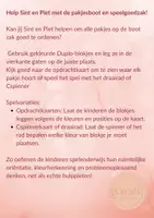 Voorbeeld - Ruimtelijke oriëntatie De pakjesboot en de speelgoedzak - Pagina 1