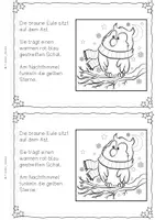 Vorschau - Arbeitsblätter - Materialpaket Winter & Weihnachten | Grundschule | Deutsch & Mathe | Lesen, Schreiben, Rechnen, Lesespiele, Schleichdiktate, Textaufgaben - Seite 3