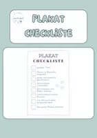 Vorschau - Arbeitsblätter - Checkliste für ein gelungenes Plakat - Deckblatt