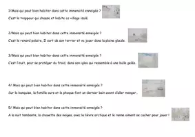 Aperçu - Cartes / Images - Cette Immensité enneigée, kamishibaï - Page 1