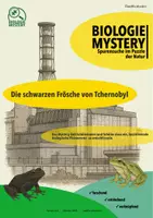 Vorschau - Stationenlernen - Mystery: Die schwarzen Frösche von Tchernobyl - Deckblatt
