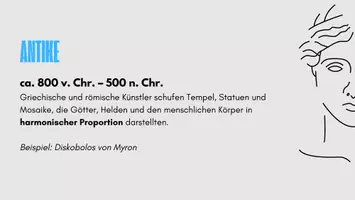Vorschau - Präsentationen/Tafelbilder - Die wichtigsten Kunstepochen | Antike bis Gegenwart | Fertige Präsentation ohne Vorbereitung - Seite 3