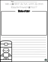 Vorschau - Arbeitsblätter - Roboter – Erzähl- und Schreibanlässe mit Fragen zum Kreativen Schreiben (2.–4. Klasse) - Seite 2