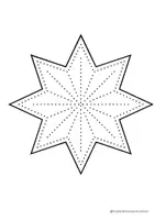 Vorschau - Mal- und Bastelvorlagen - Sterne zum Prickeln – Kreative Fensterdekoration - Seite 1