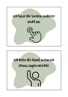 Vorschau - Poster - Klassenregeln - Verständliche Regelkarten für den Schulalltag - Seite 2