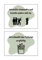 Vorschau - Poster - Klassenregeln - Verständliche Regelkarten für den Schulalltag - Seite 3