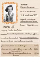 Vista previa - Unidades / Secuencias / Situaciones de Aprendizaje - Documento A4 Biografía Vintage Clásica Beige y Marrón - página 2
