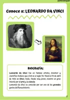 anteprima - Compiti in classe/Test - Scoprendo Leonardo Da Vinci. Spagnolo. - Pagina 1