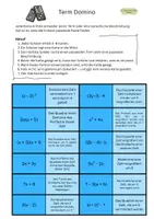 Vorschau - Spiele - Term Domino zur Versprachlichung mathematischer Terme - Seite 3