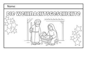 Vorschau - Arbeitsblätter - Die Weihnachtsgeschichte - Materialpaket - Seite 3