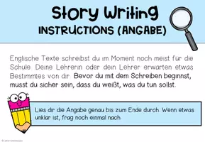 Vorschau - Arbeitsblätter - WRITING - HOW TO WRITE STORIES IN ENGLISH - Seite 3
