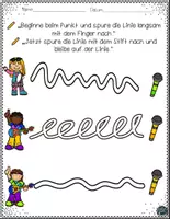 Vorschau - Arbeitsblätter - FREEBIE: Kostenloses Musik – Schwungübungen Arbeitsblätter - Seite 2