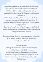 Vorschau - Arbeitsblätter - Freebie: Die Zahlen bis 100 – Zehner & Einer handlungsaktiv üben - Seite 1