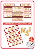 Voorbeeld - Letterkoekjes woordenschat - Voorblad