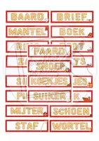 Voorbeeld - Letterkoekjes woordenschat - Pagina 1