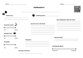 Vorschau - Stundenentwürfe - Alle Wirtschaft und Beruf/ Arbeitslehre (WiB) - Materialien - Seite 1
