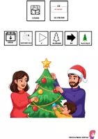 anteprima - Esercizi - storia sociale in CAA: oggi addobbiamo l'albero di natale - Pagina 2