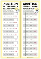 Vorschau - Aufgabenkarten - Dezimalzahlen addieren – Addition mit Kommazahlen üben | 3 Rechen-Duos 5.–6. Klasse - Seite 3