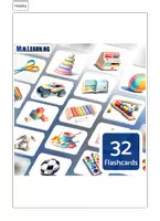 Náhled - Picture Vocabulary Flashcards – Toys for Speech Development - krycí list