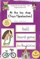 Vorschau - Spiele - Flashcards - At the toy shop/Toys (für Englisch und DaZ) - Deckblatt
