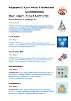 Vorschau - Arbeitsblätter - AB Kunst: 15 Winter-/ Weihnachtsaufgaben für schnelle SuS - Seite 2