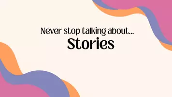 Vorschau - Arbeitsblätter - Speaking Practice: Never stop talking about... Stories - Seite 1