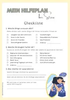 Vorschau - Arbeitsblätter - Hilfeplan Stress bewältigen Strategien coping LEG Coaching - Seite 2