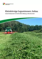 Vorschau - Stundenentwürfe - Kleinkörnige Leguminosen: Anbau - Deckblatt