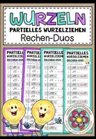 Vorschau - Aufgabenkarten - WURZELN (partielles Wurzelziehen) - 3 Rechen-Duos - Deckblatt