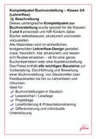Vorschau - Bildkarten - Komplettpaket Buchvorstellung Klasse 3/4 - Seite 1