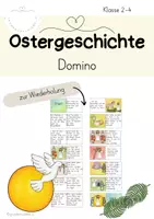 Vorschau - Spiele - Ostergeschichte Domino - Deckblatt