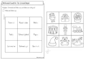 Vorschau - Arbeitsblätter - Lesen & Rechnen im Winter (Weihnachten) – 1. Klasse Spielerisches Üben in Deutsch & Mathematik - Seite 3