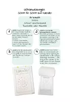 Vorschau - Arbeitsblätter - Bastelkalender/ Dauerkalender zum Ausmalen - Seite 1