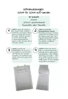 Vorschau - Mal- und Bastelvorlagen - Bastelkalender/ Dauerkalender basteln: Blanko-Vorlagen - Seite 1