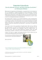 Vorschau - Anderer Materialtyp - Winter-Massage /Massagegeschichte "Funkelnde Schneeflocke" - Seite 1