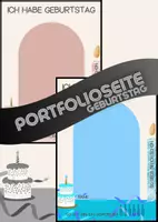 Vorschau - Anderer Materialtyp - Portfolioseite - Geburtstag im Kindergarten - Deckblatt