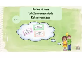 Vorschau - Fördermaterial/Inklusion - Reflexionsanlass Schülerzentriert (Kl. 1-4) - Deckblatt