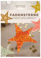 Vorschau - Mal- und Bastelvorlagen - Fadenstern - Sterne wickeln - Deckblatt