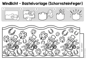 Vorschau - Mal- und Bastelvorlagen - WINDLICHTER (Bastelvorlagen) - Sparpaket (wachsendes Paket) - Seite 3