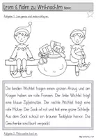 Vorschau - Arbeitsblätter - Lesemalblätter Weihnachten | Advent Klasse 1-4 - Seite 3