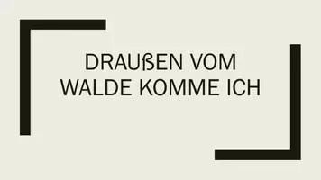 Vorschau - Stundenentwürfe - Draußen vom Walde komme ich - Hl. Nikolaus - Deckblatt