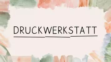 Vorschau - Präsentationen/Tafelbilder - Tafelbild Druckwerkstatt - Seite 1