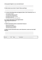 Vorschau - Unterrichtsreihen - Leseverständnistest "Der große Schwimmwettkampf" - Deckblatt