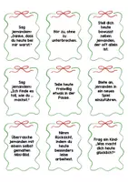 Vorschau - Aufgabenkarten - Sozialer Adventskalender Tägliche Freundlichkeits-Challenge - Seite 2