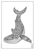 Vorschau - Mal- und Bastelvorlagen - Tier-Mandala für zwischendurch - Seite 2