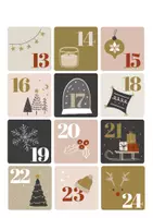 Aperçu - Affichage - Un Calendrier de l'Avent - Vocabulaire de Noël - Page 2