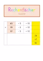 Vorschau - Stationenlernen - Rechenfächer_Gemischte_Aufgaben_ZR100_einfach - Seite 2