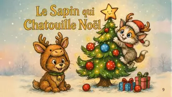 Aperçu - Autre type de ressources - le sapin qui chatouille noël - Page de couverture