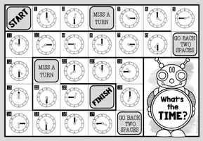 Vorschau - Spiele - Telling the time - Board Game (Brettspiel) - Seite 2