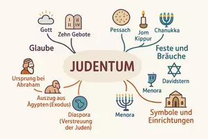 Vorschau - Arbeitsblätter - Lernplakat + Arbeitsblatt "Judentum" + Onlineübung & MP3 + Mindmap + Infografik - Seite 3